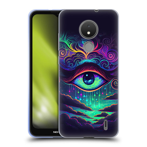 Wumples Cosmic Arts Eye Soft Gel Case for Nokia C21
