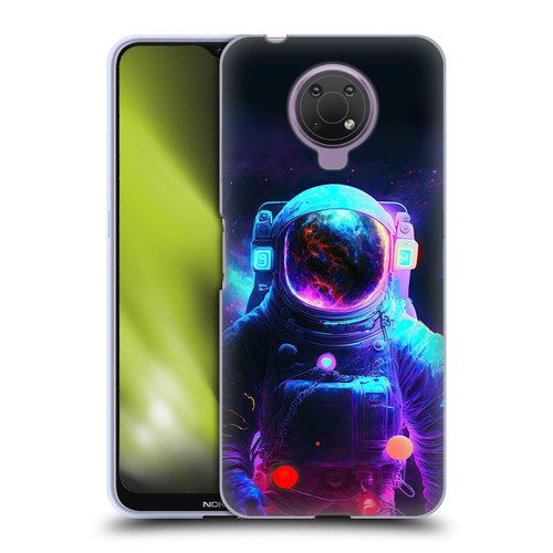 Wumples Cosmic Arts Astronaut Soft Gel Case for Nokia G10