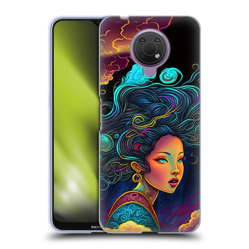 Wumples Cosmic Arts Cloud Goddess Soft Gel Case for Nokia G10