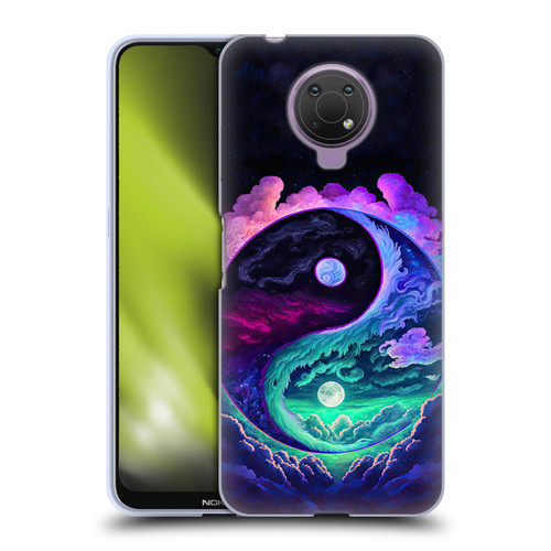 Wumples Cosmic Arts Clouded Yin Yang Soft Gel Case for Nokia G10
