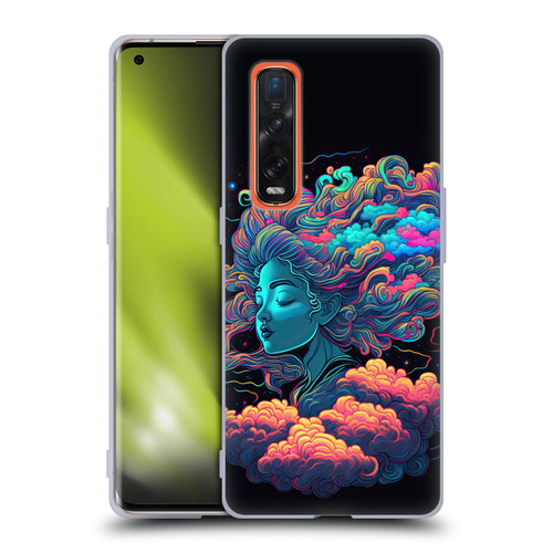 Wumples Cosmic Arts Cloud Goddess Aphrodite Soft Gel Case for OPPO Find X2 Pro 5G