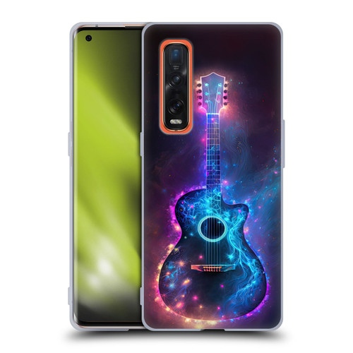 Wumples Cosmic Arts Guitar Soft Gel Case for OPPO Find X2 Pro 5G