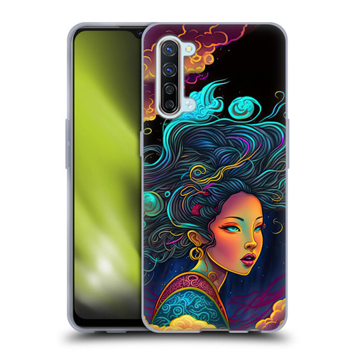 Wumples Cosmic Arts Cloud Goddess Soft Gel Case for OPPO Find X2 Lite 5G