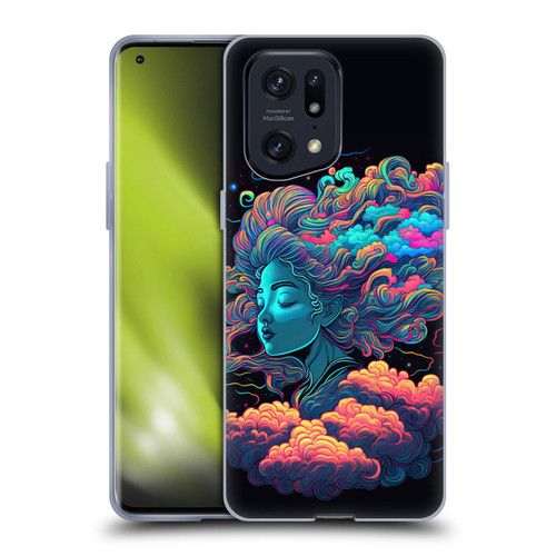 Wumples Cosmic Arts Cloud Goddess Aphrodite Soft Gel Case for OPPO Find X5 Pro