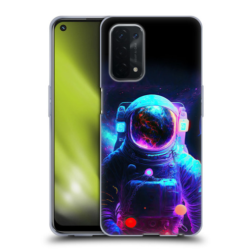 Wumples Cosmic Arts Astronaut Soft Gel Case for OPPO A54 5G