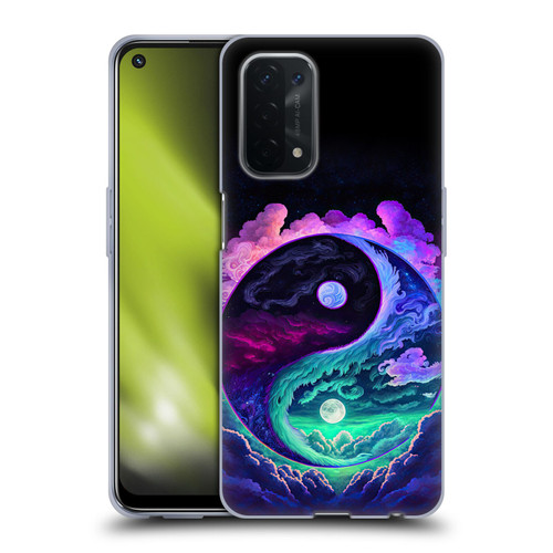 Wumples Cosmic Arts Clouded Yin Yang Soft Gel Case for OPPO A54 5G
