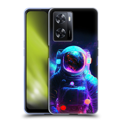 Wumples Cosmic Arts Astronaut Soft Gel Case for OPPO A57s