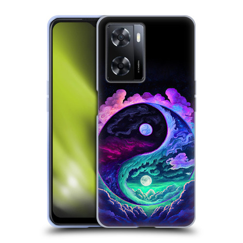 Wumples Cosmic Arts Clouded Yin Yang Soft Gel Case for OPPO A57s
