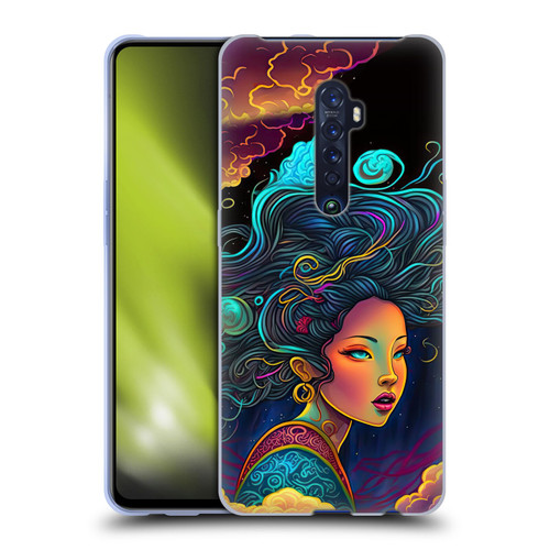 Wumples Cosmic Arts Cloud Goddess Soft Gel Case for OPPO Reno 2