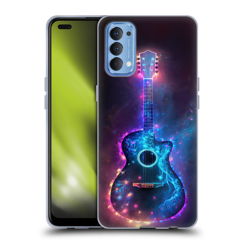 Wumples Cosmic Arts Guitar Soft Gel Case for OPPO Reno 4 5G