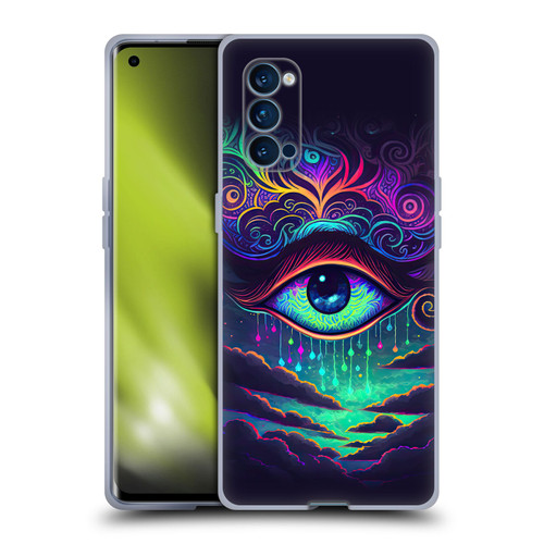 Wumples Cosmic Arts Eye Soft Gel Case for OPPO Reno 4 Pro 5G