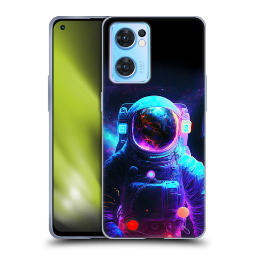 Wumples Cosmic Arts Astronaut Soft Gel Case for OPPO Reno7 5G / Find X5 Lite