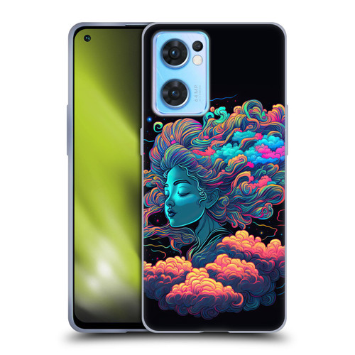 Wumples Cosmic Arts Cloud Goddess Aphrodite Soft Gel Case for OPPO Reno7 5G / Find X5 Lite