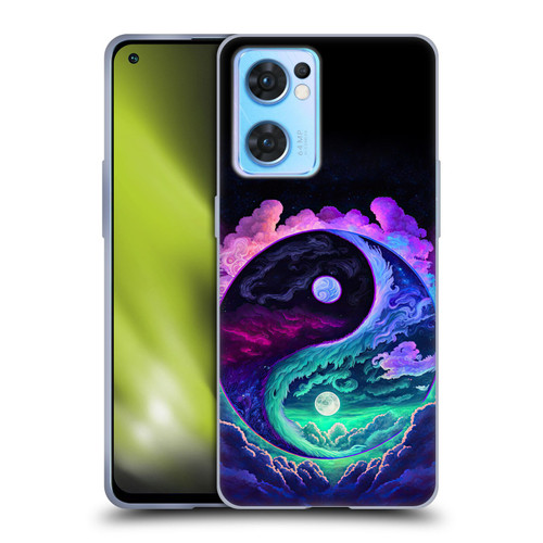 Wumples Cosmic Arts Clouded Yin Yang Soft Gel Case for OPPO Reno7 5G / Find X5 Lite