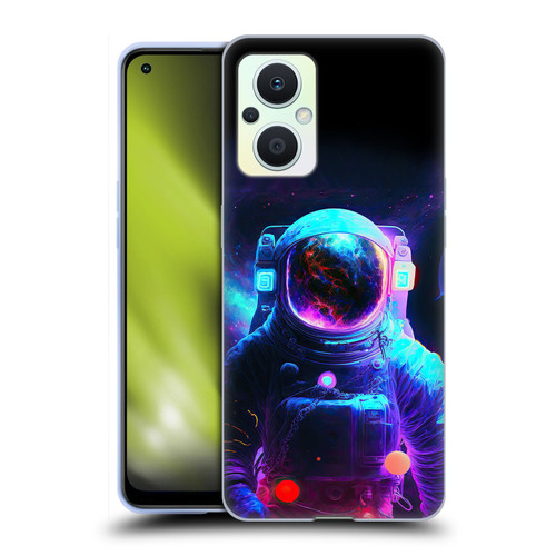 Wumples Cosmic Arts Astronaut Soft Gel Case for OPPO Reno8 Lite