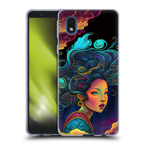 Wumples Cosmic Arts Cloud Goddess Soft Gel Case for Samsung Galaxy A01 Core (2020)