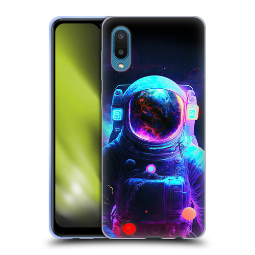 Wumples Cosmic Arts Astronaut Soft Gel Case for Samsung Galaxy A02/M02 (2021)
