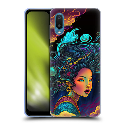 Wumples Cosmic Arts Cloud Goddess Soft Gel Case for Samsung Galaxy A02/M02 (2021)