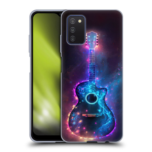 Wumples Cosmic Arts Guitar Soft Gel Case for Samsung Galaxy A03s (2021)