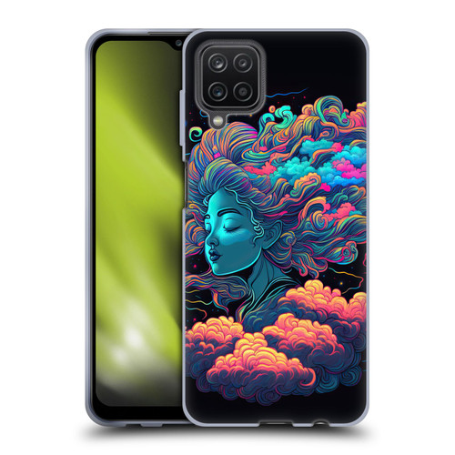 Wumples Cosmic Arts Cloud Goddess Aphrodite Soft Gel Case for Samsung Galaxy A12 (2020)