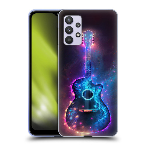 Wumples Cosmic Arts Guitar Soft Gel Case for Samsung Galaxy A32 5G / M32 5G (2021)