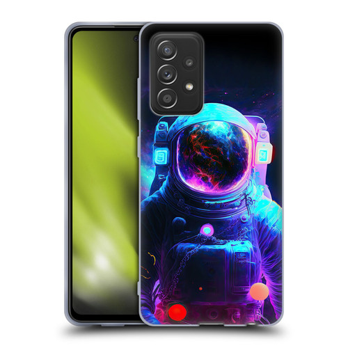 Wumples Cosmic Arts Astronaut Soft Gel Case for Samsung Galaxy A52 / A52s / 5G (2021)