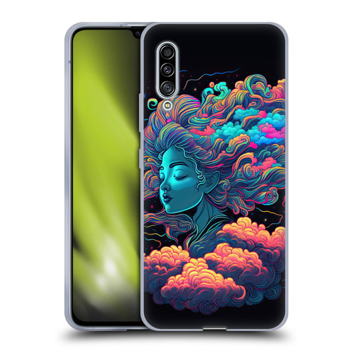 Wumples Cosmic Arts Cloud Goddess Aphrodite Soft Gel Case for Samsung Galaxy A90 5G (2019)