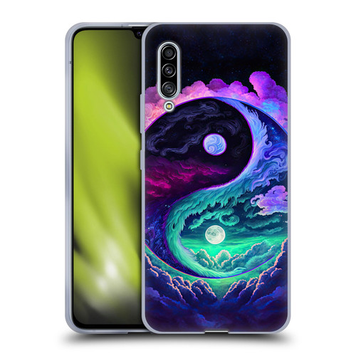 Wumples Cosmic Arts Clouded Yin Yang Soft Gel Case for Samsung Galaxy A90 5G (2019)