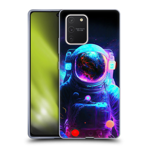 Wumples Cosmic Arts Astronaut Soft Gel Case for Samsung Galaxy S10 Lite