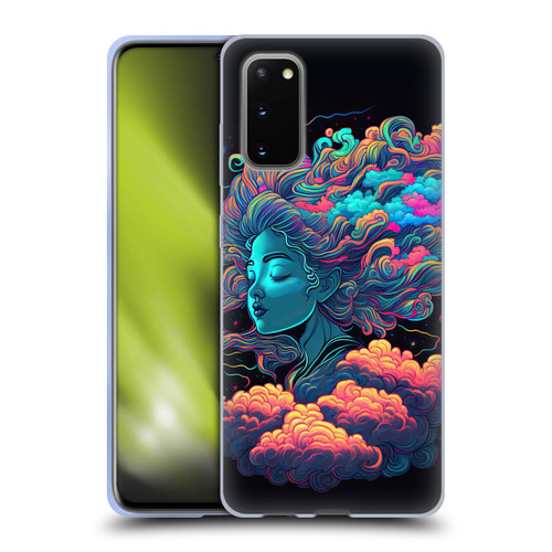 Wumples Cosmic Arts Cloud Goddess Aphrodite Soft Gel Case for Samsung Galaxy S20 / S20 5G