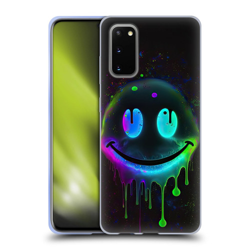 Wumples Cosmic Arts Drip Smiley Soft Gel Case for Samsung Galaxy S20 / S20 5G