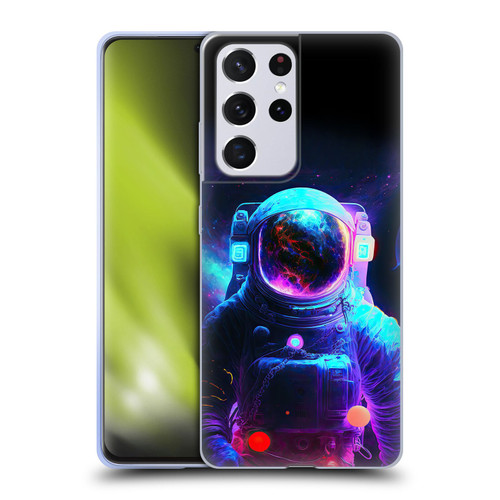 Wumples Cosmic Arts Astronaut Soft Gel Case for Samsung Galaxy S21 Ultra 5G