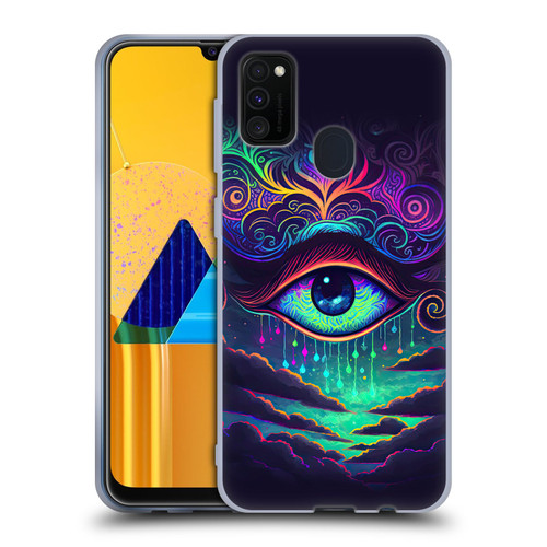 Wumples Cosmic Arts Eye Soft Gel Case for Samsung Galaxy M30s (2019)/M21 (2020)