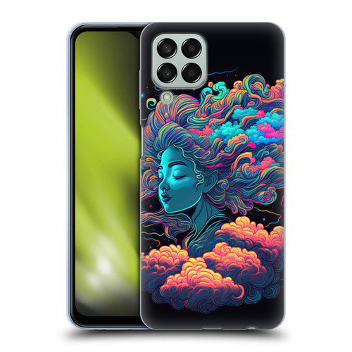 Wumples Cosmic Arts Cloud Goddess Aphrodite Soft Gel Case for Samsung Galaxy M33 (2022)