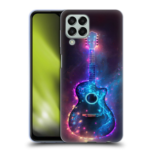 Wumples Cosmic Arts Guitar Soft Gel Case for Samsung Galaxy M33 (2022)