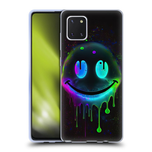 Wumples Cosmic Arts Drip Smiley Soft Gel Case for Samsung Galaxy Note10 Lite