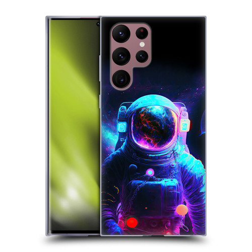 Wumples Cosmic Arts Astronaut Soft Gel Case for Samsung Galaxy S22 Ultra 5G