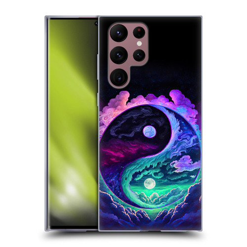 Wumples Cosmic Arts Clouded Yin Yang Soft Gel Case for Samsung Galaxy S22 Ultra 5G