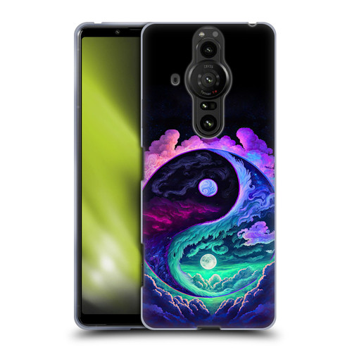Wumples Cosmic Arts Clouded Yin Yang Soft Gel Case for Sony Xperia Pro-I