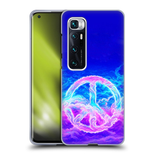 Wumples Cosmic Arts Clouded Peace Symbol Soft Gel Case for Xiaomi Mi 10 Ultra 5G
