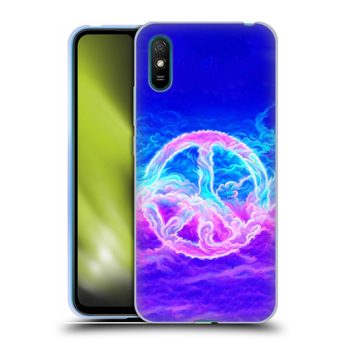 Wumples Cosmic Arts Clouded Peace Symbol Soft Gel Case for Xiaomi Redmi 9A / Redmi 9AT