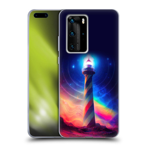 Wumples Cosmic Universe Lighthouse Soft Gel Case for Huawei P40 Pro / P40 Pro Plus 5G
