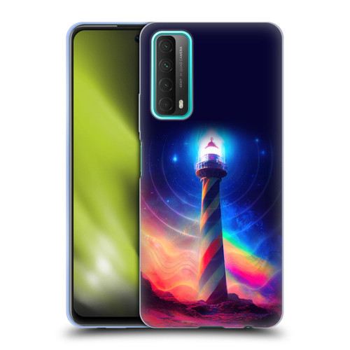 Wumples Cosmic Universe Lighthouse Soft Gel Case for Huawei P Smart (2021)