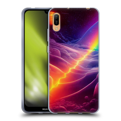 Wumples Cosmic Universe A Chasm On A Distant Moon Soft Gel Case for Huawei Y6 Pro (2019)