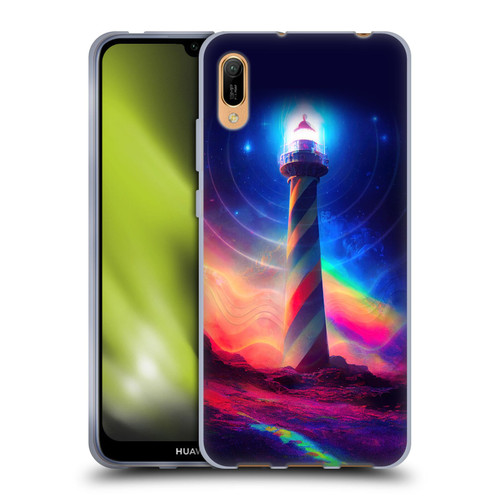Wumples Cosmic Universe Lighthouse Soft Gel Case for Huawei Y6 Pro (2019)