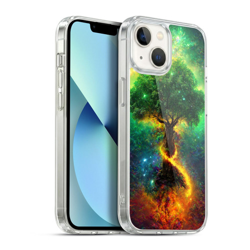Wumples Cosmic Universe Yggdrasil, Norse Tree Of Life Soft Gel Case for Apple iPhone 13