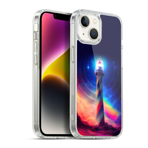 Wumples Cosmic Universe Lighthouse Soft Gel Case for Apple iPhone 14
