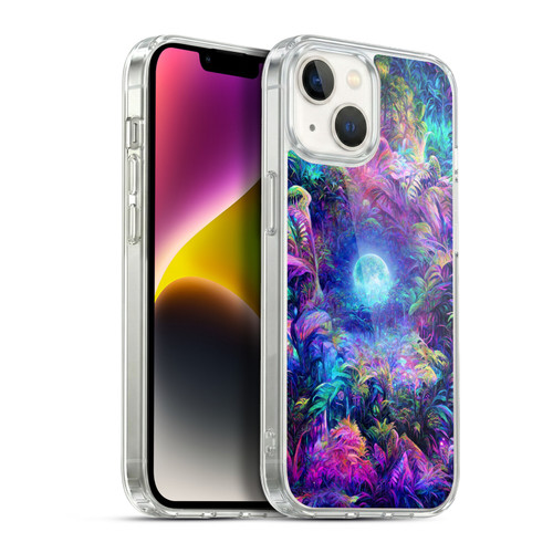 Wumples Cosmic Universe Jungle Moonrise Soft Gel Case for Apple iPhone 14