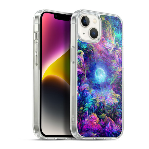 Wumples Cosmic Universe Jungle Moonrise Soft Gel Case for Apple iPhone 14 Plus & MagSafe