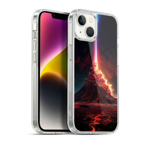 Wumples Cosmic Universe Int Eruption Soft Gel Case for Apple iPhone 14 Plus & MagSafe